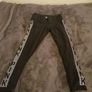 Victoria Secret PINK Rhinestone Leggings